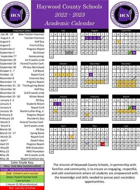 Haywood County Schools Nc Calendar